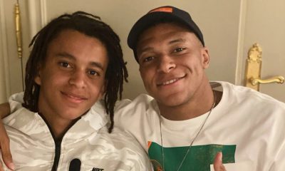Kylian et Ethan Mbappé