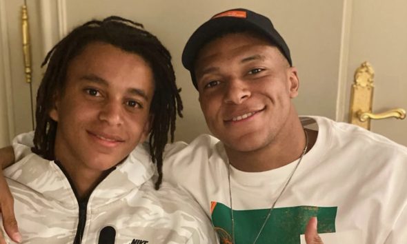 Kylian et Ethan Mbappé